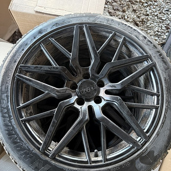Продам диски с резиной r19, 5/112
