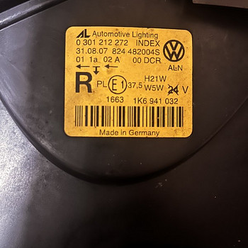 Vw golf xenon