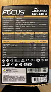 Seasonic psu 850w (4 foto / 4)