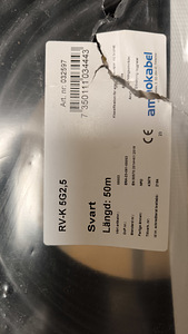 Välikaabel 5g 2.5 rv-k 50 meetrit (2 foto / 2)