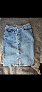 Vero Moda teksapliiatsseelik (orgaaniline puuvill) (1 foto / 3)