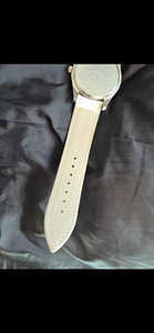 Roosa värvi Heart Design kellad, 44 mm — uus valge rihm (6 foto / 6)