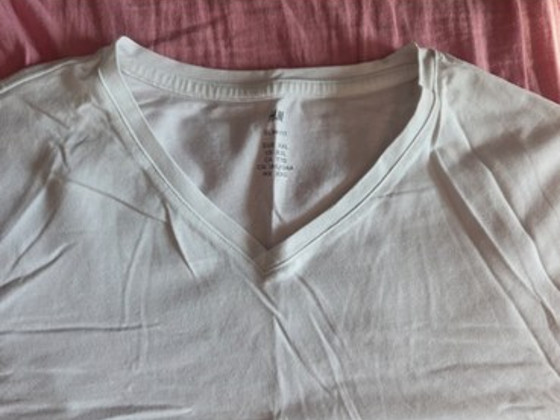 Valge H&M T-särk, suurus XXL, uus
