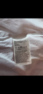 Белая футболка H&M, размер XXL, новая (7 фото из 7)