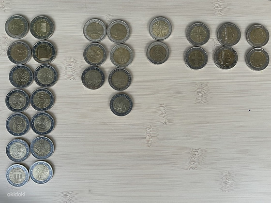 2€ Mündid