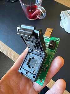 USB eMMC и NAND Flash программатор (1 фото из 2)