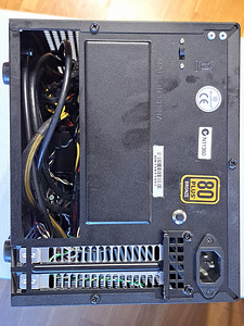 Корпус SilverStone SG08 mini-ITX с блоком питания 600W 80+ B (5 фото из 6)