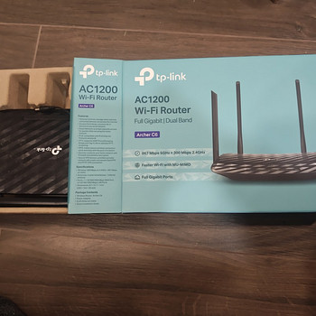 TP-Link Networking Set: Archer C6 Router + AV1000 & AV600 Po