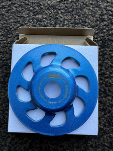 Cona Smurf lihvimisketas 125mm x 22,33mm (2 foto / 3)