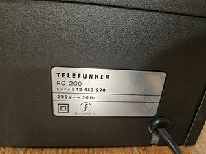 Telefunken RC 200 Stereo Cassette Deck (4 foto / 4)