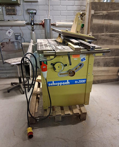 Lauasaag, platesaag Scheppach TS-2500 (1 foto / 2)