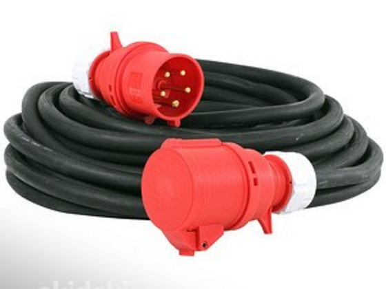 Kaabel H07RN-F 5x10mm2 CEE32A (Saksamaa) 25m