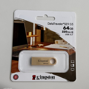 Kingston DataTraveler SE9 G3 64GB USB 3.2 220MB/s , Gold