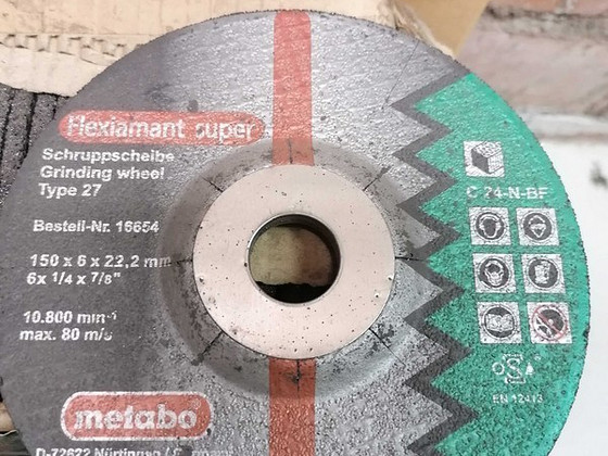 Metabo шлифовочный диск 100tk