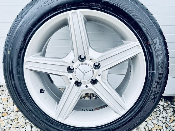 Диски Viano, Vito R17 5x112 ET 50 с шинами 225x55 4 шт.