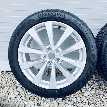 R18 veljed 5x112 ET45 uute Uniroyal Rain Sport 5 rehvidega