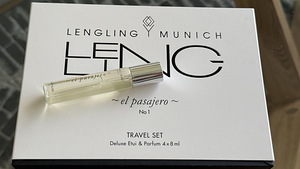 Parfum LENGLING MUNICH - No 1 El Pasajero, travel set! (1 foto / 4)