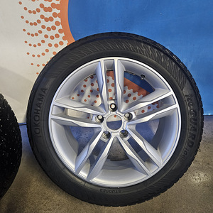Диски 17 + Зимняя шина 215/55/ r17 112/5 audi,bmv (4 фото из 6)