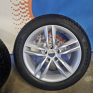 Диски 17 + Зимняя шина 215/55/ r17 112/5 audi,bmv (6 фото из 6)