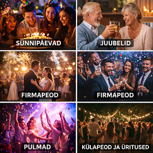 DJ & ÜRITUSTE KORRALDAMINE – A&R ÜRITUSED (1 foto / 2)