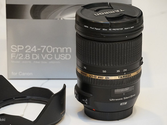 Tamron SP 24-70mm f2.8 Di VC USD + HOYA защитное стекло