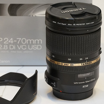 Tamron SP 24-70mm f2.8 Di VC USD + HOYA защитное стекло