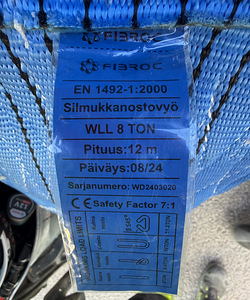 Продам Петлевой грузоподъёмный строп (лента) 8 т/12 м (3 фото из 4)