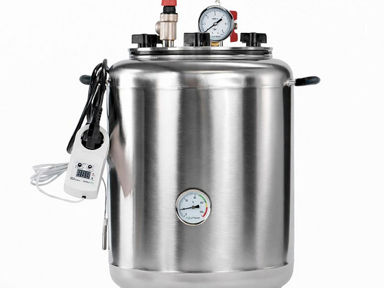 Автоклав электро нержавейка 25L/16 банок (универсальный )