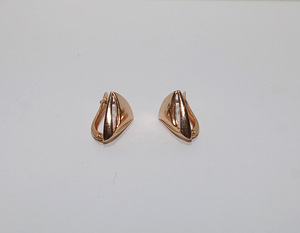 Золотые серьги 585 пробы 3.30 г (2 фото из 4)