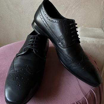 Мужские кожаные туфли 42 Armani Collezioni, оригинал