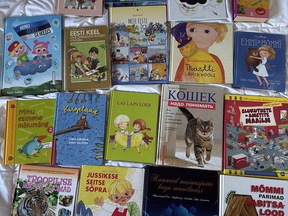 Книги на эстонском и русском языках для детей