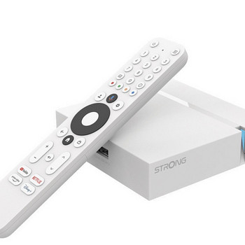 Strong LEAP-S3+ V2 Wi-Fi 4K Google TV Media Booster, White (