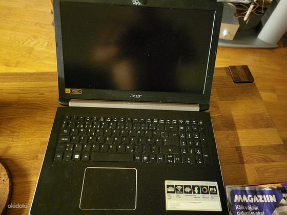 Acer Intel i5, 256Gb SSD, 6 Gb