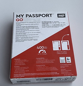 Western Digital My Passport Go 1TB SSD, USB 3.0 Yellow (2 foto / 2)