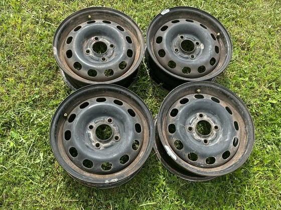Ford 14" originaal plekkveljed 4x108