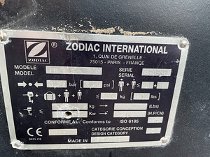 PVC paat Zodiac Fish'hunt Fh 12.6 (7 foto / 9)