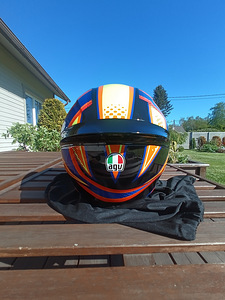 Шлем AGV K-1 Soleluna iridium (4 фото из 7)