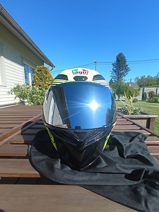 Шлем AGV K-1 Soleluna iridium (6 фото из 7)