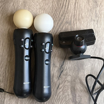 Комплект PS Move (2 контроллера + камера)
