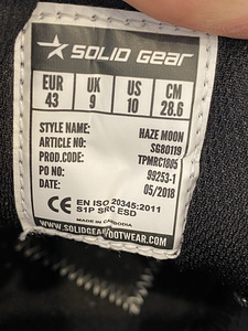 Solid gear рабочие ботинки (3 фото из 4)