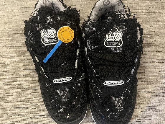 Black LV skates