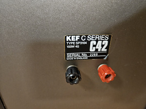 KEF C42 Hi-Fi Speaker (4 фото из 4)