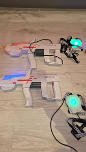 Комплект Laser X — домашний лазертаг (3 пистолета + мишень) (6 фото из 6)