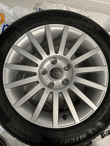 Audi A4 B6/B7 оригинальные диски R16 + Michelin Primacy 4 20 (7 фото из 10)