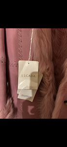 UUS! Naiste vintage talvine karusnahkne mantel roosa (ESCADA) kasukas (3 foto / 5)