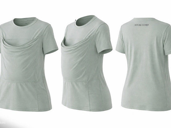 Beebitaskuga t-särk 2XL - Viktoria Schmidt