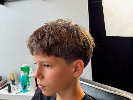 Barber. Meeste juukselõikused, Pae piirkond