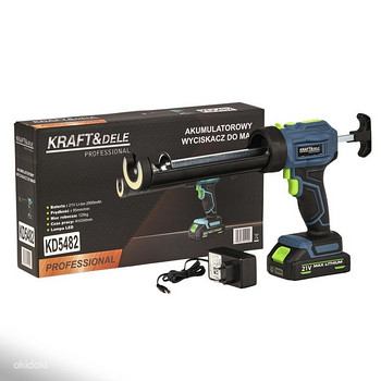 Juhtmevaba hermeetikupüstol 21V 2500mAh.
