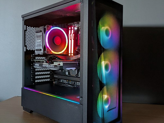 Игровой компьютер Ryzen 7 7700 + RTX4070 12GB + 32GB DDR5