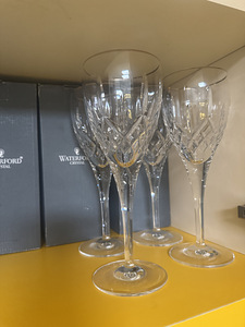 Waterford kristallist veiniklaasid – 6 tk karbis (4 foto / 4)